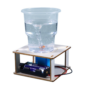 电动旋涡学生科技小制作模拟水龙卷风DIY科学实验小发明模型教具
