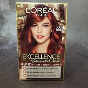 正品染欧莱卓雅韵霜赋活发剂光泽度遮白发5.盖64魅动棕多色红选择