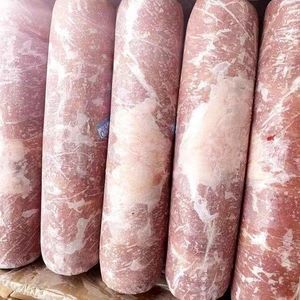 冷冻新鲜鸭肉卷仿羊肉卷50斤羊油鸭肉卷不碎不散火锅烤肉自助商用