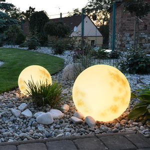 月球灯户外太阳能庭院灯景观造景防水露台花园氛围灯草坪落地灯