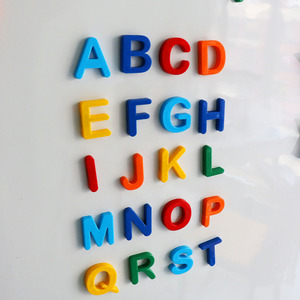 英文字母磁力贴认知早教玩具课堂教具大小写彩色儿童家庭磁性拼音