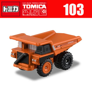 TOMY多美卡3月103号日立建机EH3000刚性自卸卡车 新车贴 合金玩具
