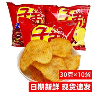 云南特产子弟薯片麻辣味大包整箱贵州即食土豆片零食大礼包多口味