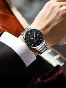 飞亚达2024年新款石英手表简约商务男款高级感男士十大防水机械表