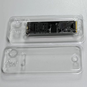 跨境SSD固态硬盘M.2SATA吸塑包装透明盒NVMe塑料中性通用厂家直批