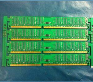 全新DDR3代台式机 内存条空板底板PCB板8位16贴 宽板贴好小料