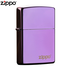 美国原装正品 ZIPPO防风打火机 24747ZL 紫色深渊 紫冰标志 正版