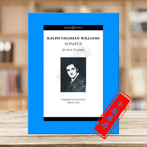 拉尔夫 沃恩 威廉斯 圆号奏鸣曲 附钢琴伴奏 博浩原版乐谱书 Ralph Vaughan Williams Sonata for horn and piano BH13942