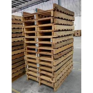 全新木卡板烟熏实木出口托盘木质栈板物流周转叉车木托板厂家订制