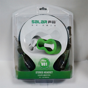 Salar/声籁 V81 头戴式电脑音乐耳机/游戏耳麦厂家 带麦克风