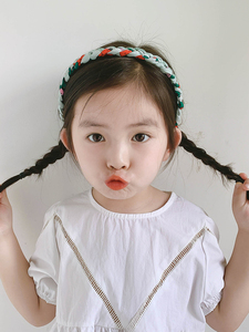 韩国儿童发箍女带齿防滑发卡不伤头碎发神器压发宝宝学生头箍发饰