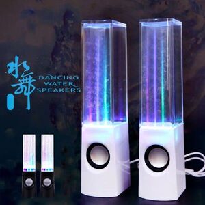 Water dance speaker LED bluetooth sound, computer combined