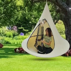 1.8M Ant- mosquito Teepee Tent Flying Saucer Hammock Round