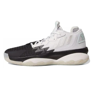 利拉德8代篮球鞋官网正品白黑男子实战耐磨减震战靴