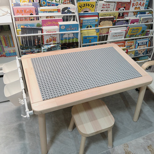 方拓积木底板福丽萨特桌子改造成le高大颗粒积木桌方案