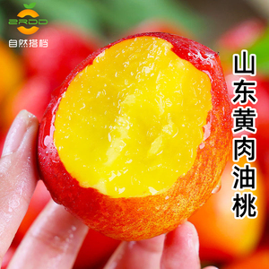 【所有女生直播间】山东黄心油桃新鲜当季水果2.25kg脆黄肉蜜桃子