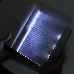 LED平板夜视读书灯夜间看书电池阅读灯柔和护眼带文字夜间灯