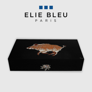 ELIE BLEU生肖猪年110支装雪松木雪茄保湿盒古巴雪茄烟盒限量88个