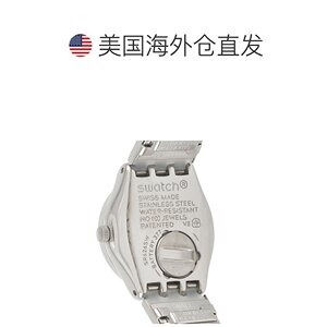 自营Swatch Tan Li 25 毫米不锈钢手表 YSS318B 多 【美国奥莱】