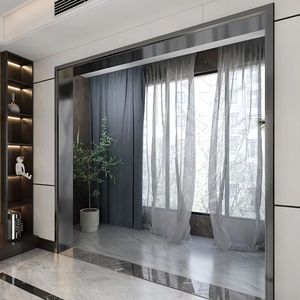 不锈钢极窄门套哑光黑钛定制门套黑钛金垭口收边条门窗套电梯门套