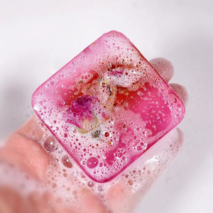 花仙子玫瑰精油皂疏通毛孔香皂全身手工皂皂云南鲜花肥皂