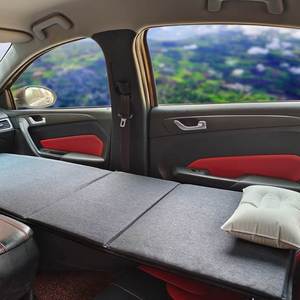 自驾旅行床汽车副驾驶木板海绵车改床免充气可折叠前后排座位睡垫