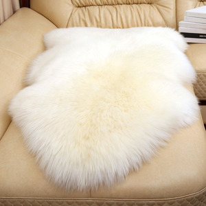 澳洲羊毛地毯沙发垫长毛卧室床边毯飘窗客厅整张皮毛一体羊毛垫子