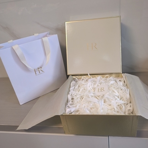 HR赫莲娜礼品袋礼盒空盒子手提袋包装袋高档精致礼品包装盒礼品盒