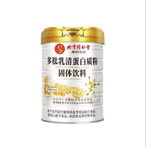 北京同仁堂 药材参茸 多肽乳清蛋白质粉固体饮料 900克/罐