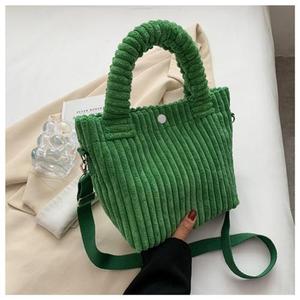 Fashion Corduroy Womens Bag 2022 nd New Handbags Niche Vers