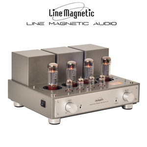 Line Magnetic丽磁 LM-211IA EL34 推挽合并功放 胆机合并放大