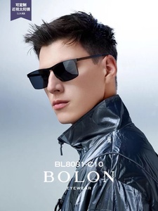 暴龙BOLON眼镜时尚韩版太阳镜板材偏光镜王俊凯同款眼镜男BL3089
