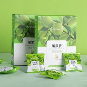 SOBINGO缤果瘦糖渍青梅低聚果糖果蔬酵素粉天然原料15袋/盒