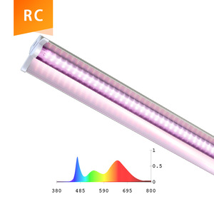 led植物灯t5多肉补光灯管全光谱家用15w生长灯带花卉园艺盆景水培