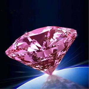 莫桑钻粉色85克拉超大美国进口王炸莫桑钻裸石镶嵌八箭D色裸钻石