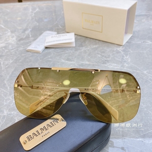 BALMAIN/巴尔曼23夏季男女款简约时尚个性大气方框太阳镜墨镜眼镜