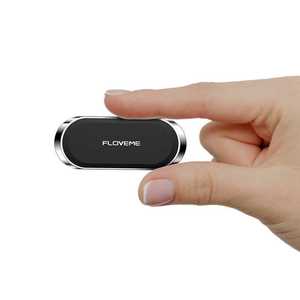 floveme弗洛米新款金属随意贴 360°旋转车载手机支架6磁磁铁支架