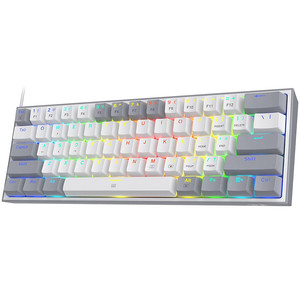 Redragon K617 Fizz 60% Wired RGB Gaming Keyboard 61 Keys Com