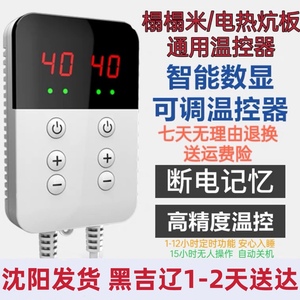 家用电热炕板温控器电热膜可调温开关通用榻榻米控制器新定时静音