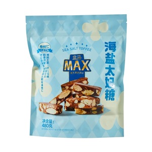 盒马MAX代购 海盐太妃糖果小零食喜糖巴旦木太妃糖网红高端零食