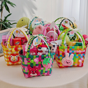 六一儿童节玩具零食生日伴手礼袋子宝宝周岁礼盒派对回礼实用可爱