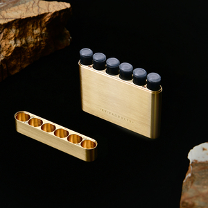 EY-PRODUCTS/意外设计 黄铜质感墨囊盒墨胆收纳盒含墨囊6支