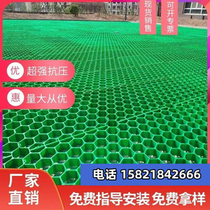 草坪格消防道会展塑料草皮格停车位植草板值草板小区草坪砖7cm