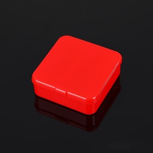 春联贴盒子对联贴包装盒正方形红色塑料盒双面胶贴无痕贴收纳盒