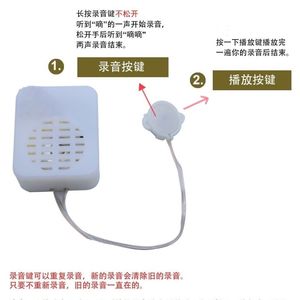 玩偶发声器毛绒玩具录音器录音机芯录音盒发声器表白神器可放挂件