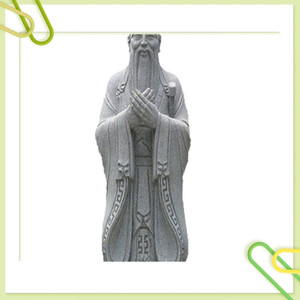 广东石雕定制古代历史人物雕像汉白玉观音佛像花岗岩孔子名人石像