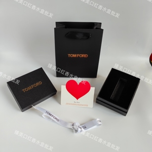 专柜同款汤姆福特TF口红盒礼品盒礼品袋空盒子丝带手提袋520礼盒
