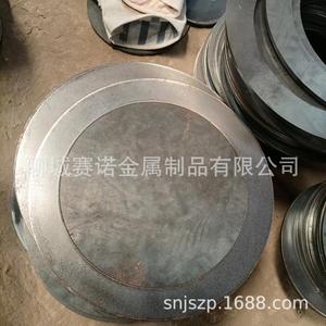 235碳钢钢板冲压圆片法兰圆盘法兰垫片铁圆片垫片钢板切割