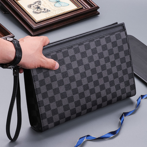 法莱阿玛尼男士手拿包高端轻奢侈品牌长款商务大容量男式手包钱包