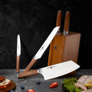 火候德国钼钒钢刀六件套家用厨房全套刀具套装菜刀厨师专用组合刀